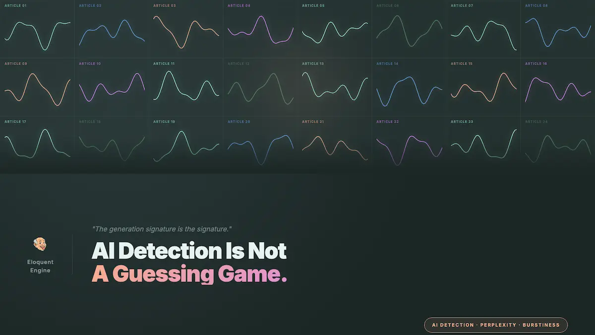 AI Content Detection is not a guessing game